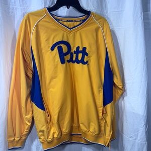 University of Pittsburgh Yellow and Blue Men's Sweater